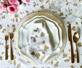 Printed Napkins - Metallic Gold Foil Napkins