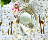 Printed Napkins - Metallic Gold Foil Napkins