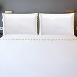 400TC Cotton Small Scallop Embroidery Sheet Set