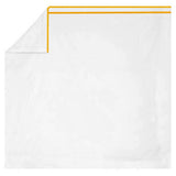 400TC Embroidery & Border Cotton Sateen Solid Top Sheet