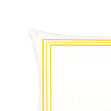 400TC Cotton Classic Embroidery Sateen Solid Pillow Sham