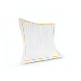 400TC Cotton Single Edge Embroidery Sateen Stripe Duvet Cover Set