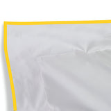 400TC Embroidery Cotton Sateen Solid Pillow Sham