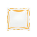 400TC Wavy Embroidery & Border Cotton Sateen Solid Duvet Cover Set