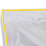 400TC Embroidery Cotton Sateen Solid Duvet Cover Set