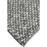 Hand Knitted Neutral  Wool Rug