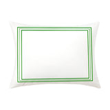400TC Cotton Classic Embroidery Sateen Solid Pillow Sham