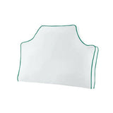 Cotton Cover Foam Headboard In Embroidery Border
