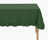 Ruffled Tablecloth