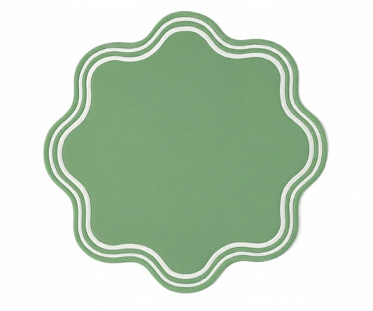 Sage Green Round Placemats