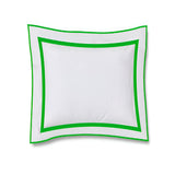 400TC Embroidery & Border Cotton Sateen Solid Euro Sham