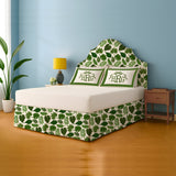 Leaves Collection Printed Bed Skirt