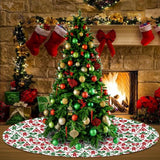 Pattern Christmas Tree Skirt