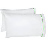 400TC Single Embroidery Cotton Sateen Pillowcases (Set Of 2)