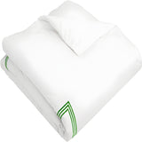 500TC Cotton Triple Embroidery Sateen Solid Duvet Cover Set