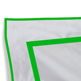 400TC Embroidery & Border Cotton Sateen Solid Euro Sham