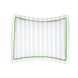400TC Cotton Single Edge Embroidery Sateen Stripe Duvet Cover Set