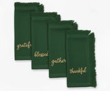 Embroidered Christmas Napkins