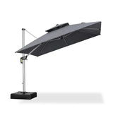 PURPLE LEAF Premium Patio Umbrella Classic SUNBRELLA Cantilever Umbrellas