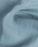 Gray blue linen sheet set (4 pcs)