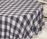 Round Tablecloth - Plaid Tablecloths