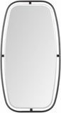 Gautampura Carved Metal Rectangular Mirror - Clearance