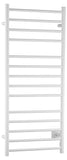 ANZZI Elgon Series 14-Bar Wall Mounted Towel Warmer (20.86" W x 48.62" H), Dual Installation (Hardwire/Plug-In), Quick Warm Time, Rhino Alloy Certified
