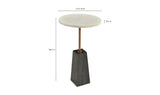 Dawn Accent Table White