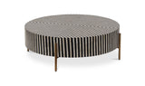 Chameau Small Coffee Table Black and White