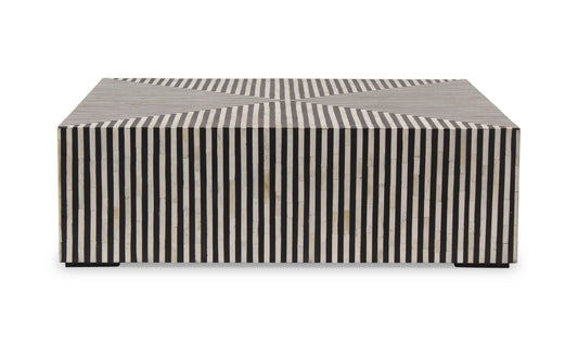 Terning Coffee Table Black and White