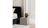 Terning Side Table Black and White