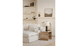 Rosa Accent Table Multicolor Marble
