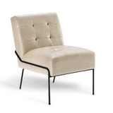 Armless Accent Chair