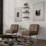 Armless Accent Chair