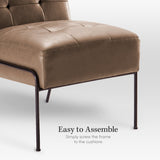 Armless Accent Chair