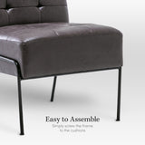 Armless Accent Chair