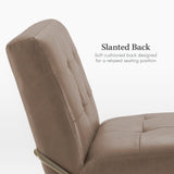 Armless Accent Chair