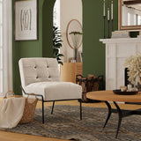 Armless Accent Chair
