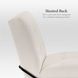 Armless Accent Chair
