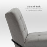 Armless Accent Chair