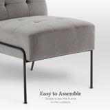 Armless Accent Chair