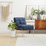 Armless Accent Chair