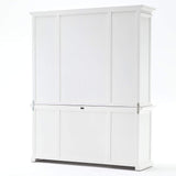 Halifax Library Hutch with Basket Set
