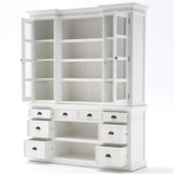 Halifax Library Hutch with Basket Set