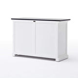 Halifax Contrast Buffet with Sliding Doors