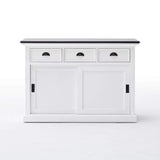 Halifax Contrast Buffet with Sliding Doors
