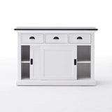 Halifax Contrast Buffet with Sliding Doors
