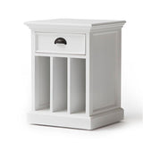 Halifax Bedside Table with Dividers
