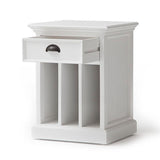 Halifax Bedside Table with Dividers