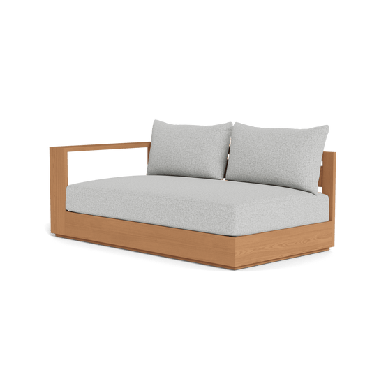 Hayman Teak 2 Seat 1 Arm Left